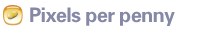 pixels per penny